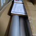 10 Gauge Heavy Duty Flag Pole Kit Light Solar, 120MPH 3mm Thick Flagpole Hardware Kit for 2 Flag for Outside House In Ground Use, 25FT Silver with One 3x5 Flag