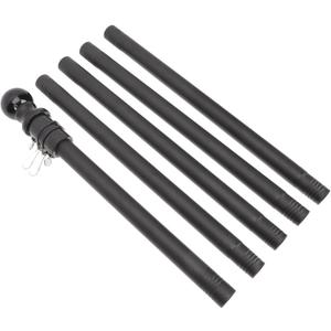 1set Stainless Steel Outdoor Flag Pole - Design for Garden House Flags Weather-Resistant Construction for Seasonal Displays