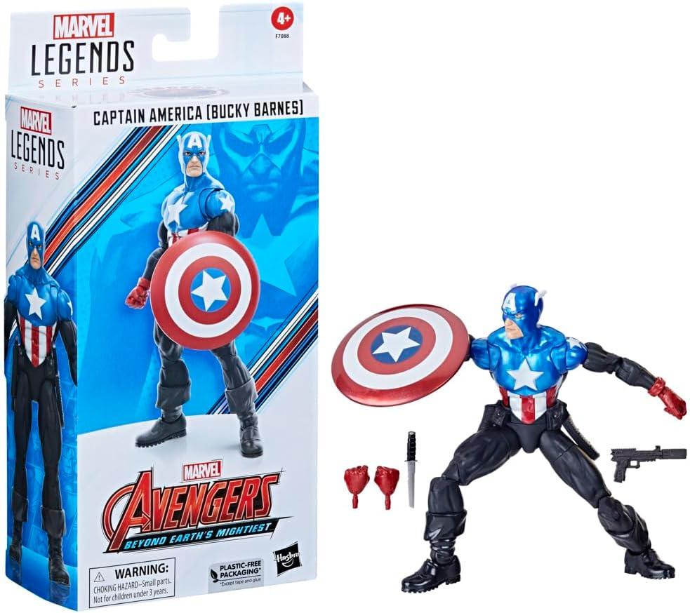 Avengers: Beyond Earth's Mightiest Marvel Legends Figurine Captain America (Bucky Barnes) 15cm