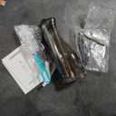 Leominor Water Flosser Pick for Teeth, 300ML Portable Oral Irrigator Upgraded Tank Removable,IPX7 Waterproof, Rechargeable Travel Teeth Cleaner, Professional Electric Flossing Machine (Black)