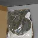 Oakgarden 4 Pack Women's Maternity Shirts V Neck Half Sleeve Tunic Blouse Side Ruched Cotton Tee Tops Pregnancy Clothes(Army Green, Khaki, White, Black, XX-Large)