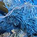 Puleo International Pre-Lit 6.5' Artificial Christmas Tree with 300 Lights, Blue