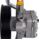 Power Steering Pump with Pulley Replacement for Kia Sedona 2006-2010 Hyundai Entourage 2007-2009 V6 3.8L Mini Passenger Van 571104D200