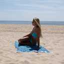 Mosobam Soft Fouta Peshtemal 35X70, Navy, Fall Cacala Fleece Blankets, Luxury Scarf Sarong, Hamam Towel, Lightweight Travel Outdoor Picnic Blanket Throw, Viscose Made from Bamboo - Turkish Cotton