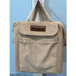 Large Lunch Box for Women Waterproof & Leakproof Lunch Tote Bags Reusable Thermal Cooler Bag for Work, Picnic, Travel or Daily Use (Brown)