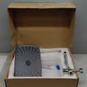 Psylc 12" High Pressure Rain/Rainfall Shower Heads With Handheld Spray Combo (3+1 Settings & Built-in Power Wash Mode), Double/Dual Shower Head With Handheld - Height/Angle Adjustable(Polished Chrome)