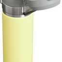 Stanley Quick Flip GO Water Bottle 24 oz | Push Button Lid | Leakproof and Packable for Travel and Sports | Insulated Stainless Steel | BPA-Free | Pomelo