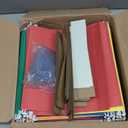 Extra Capacity Hanging File Folders, RAZCC 60 Pack Letter Size Reinforced Hanging Folders with Heavy Duty 2 Inch Expansion for Bulky Files, Filing Cabinet, Adjustable Tabs, Assorted Colors