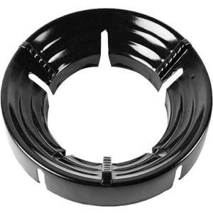 Energy-Saving Enamel Gas Stove Cover with Five Slots Windproof Gather Fire Hood for Home Restaurant and Outdoor Cooking Durable Stove Protector