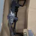 Boat Seat Mount Clamp On Base with Swivel Quick Release Adjustable 7.5-18Inch Heavy Duty for Jon Boats, No Tools Needed