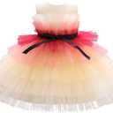 Flower Baby Girl Lace Dress Toddler Tulle Sleeveless Bow Princess Party Wedding Pageant Bridesmaid, (0-6T), Color Yellow2,