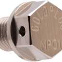 Made in USA | Stainless Magnetic Drain Plug | Fits Most Honda Motorcycles | M12x1.5 | MP01 | SW03 Washer Included |