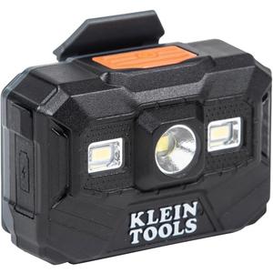 Klein Tools 56062 Rechargeable LED Headlamp / Worklight for Klein Hardhats, 300 Lumens, All-Day Runtime, 3 Modes, for Work and Outdoors