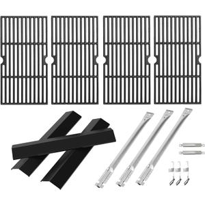 Grill Parts for Oklahoma Joe's Longhorn Combo Charcoal/Gas Smoker Grill 3 Burner 15202029 16202046 18202083 14201767 Grill Replacement Parts for Oklahoma Joes Grill Accessories