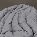 Lady Ann Gray Oversized King Bedspread 120x120, 3Pcs Extra Large Farmhouse Lightweight King Quilt Bedding Set Gray Soft Quilted Leaves Pattern Printed Bedspreads for All Season