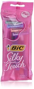 BIC Silky Touch Women's Disposable 2 Blade Razors, Pretty Pastel Colors with Slim Heads, 29-Pack BIC Silky Touch Women's Disposable 2 Blade Razors, Pretty Pastel Colors with Slim Heads, 29-Pack