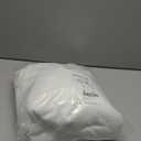 RYB HOME White Curtains Sheer - Linen Texture Sheer Window Covering, Light & Airy Translucent Panels for Bedroom Living Room Patio Glass Door, 52 inch Width x 95 inch Length, Set of 2