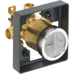 Delta Faucet R10000-UNBXHF MultiChoice Universal Shower Valve Body, Brass, Black (High Flow)