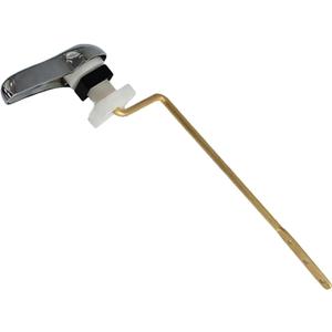 Generic 20cm Toilet Tank Flush Lever Replacement Conveneint Heavy Duty Front Mount Handle Toilet Tank Lever for Hotel Indoor Washroom Bathroom Home