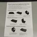 Double Heated Portable Reclining Bleachers Back Chair, Stadium Seats with Heated Back and Cushion, Outdoor Chair Cushion, Beach Chair , Stadium Chair with Back and Arm Support for Sport Events