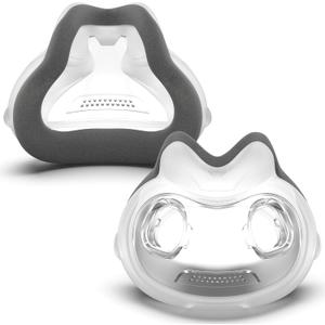 2 Pack Memory Foam Mask Cushions for AirFit F30i Flexible Seal CPAP Supplies Soft Lightweight Fit for Irritation-Free Gentle Contact - Medium