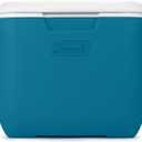 Coleman Chiller 30qt Insulated Portable Cooler with Ice Retention & Large Carry Handle, Made in USA