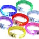 M.best 35pcs Glow Bracelets Glow in The Dark Party Supplies Bracelets Toys for Kids Birthday Halloween Christmas Party Favors