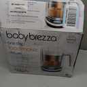 Baby Brezza One Step Baby Food Maker Deluxe Auto shut Off, Dishwasher Safe Cooker and Blender to Steam + Puree Organic Food for Infants + Toddlers - Set of 3 Pouches + 3 Funnels