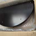 Frenchi Home Furnishing End Table/Side Table, Espresso Finish (11.6 x 23.7 x 28 in)