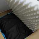 Egg Foam Crate Pad with High-Density Base for Long Sitting, Double Layer Design Disperse Pressure & Breathable Support 18"x16"x5" Seat Cushion for Office Chair Wheelchair Car Recliner(1 PCS)