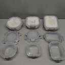 JoyJolt 24pc Borosilicate Glass Storage Containers with Lids | 12 Airtight/Freezer Safe Food Storage Containers for Pantry and Kitchen | Meal Prep Container for Lunch | Glass Tupperware Set, 
2 Pounds