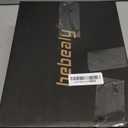 Haute Hippie 
Genuine Suede Fuzzy Slippers for Women Winter Warm House Shoes Cozy Mini Boots for Indoor Outdoor (7.5-8, Chestnut)