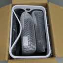 Bathroom Trash Can with Lid, KOEYLE 2 Pack 2.2 Gallon Automatic Touchless Garbage Can, Small Motion Sensor Smart Trash Can, Slim Waterproof Trash Bin for Bedroom, Bathroom, Office, Living Room (Black)