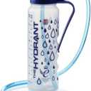 SP Ableware 745820000 Hydrant Water Bottle with Long Tube, Mouth Piece and Clothing Clip for Hand-Free Hydration, 1-Liter