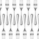 New Star Foodservice 58468 Bead Pattern 18/0 Stainless Steel, Dinner Fork 7.7-Inch Set of 12