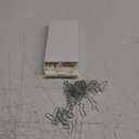 Jetec 120 Pcs Curtain Track Sets Ceiling Mount Curtain Track Hooks and Rollers Metal Shower S Hooks Straight Curved Rollers, Silve White