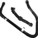 Secondary Air Injection Pump Hose 2Pcs 8L0133817 06A133817Q Compatible With VW Bora Golf Audi A3 TT Skoda 1.8T