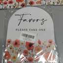 3 x Acrylic Wedding Signs Favors Please Take One Sign for Ceremony and Reception, 6x8" Arch Acrylic Table Decor, Love Is In Bloom & Baby In Bloom Decorations for Baby Shower Bridal Shower Engagement Party, (Mix)