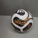 adidas Unisex-Adult World Cup League Finals Ball, White/Black/Gold Metallic, 5