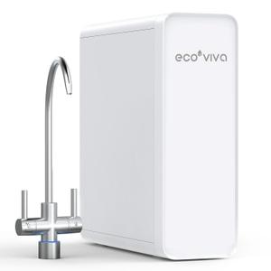 RO600 Under Sink Reverse Osmosis Water Filter System & PCT Filter Replacement. White