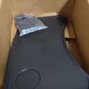 Wheelchair Tray, Detachable Wheelchair Table Removable Adult,Mobility Accessory Attachment Cup Holder Durable, Wheelchair Accessories,Fits Wheelchair Arms of 16" - 20", with Secure Straps