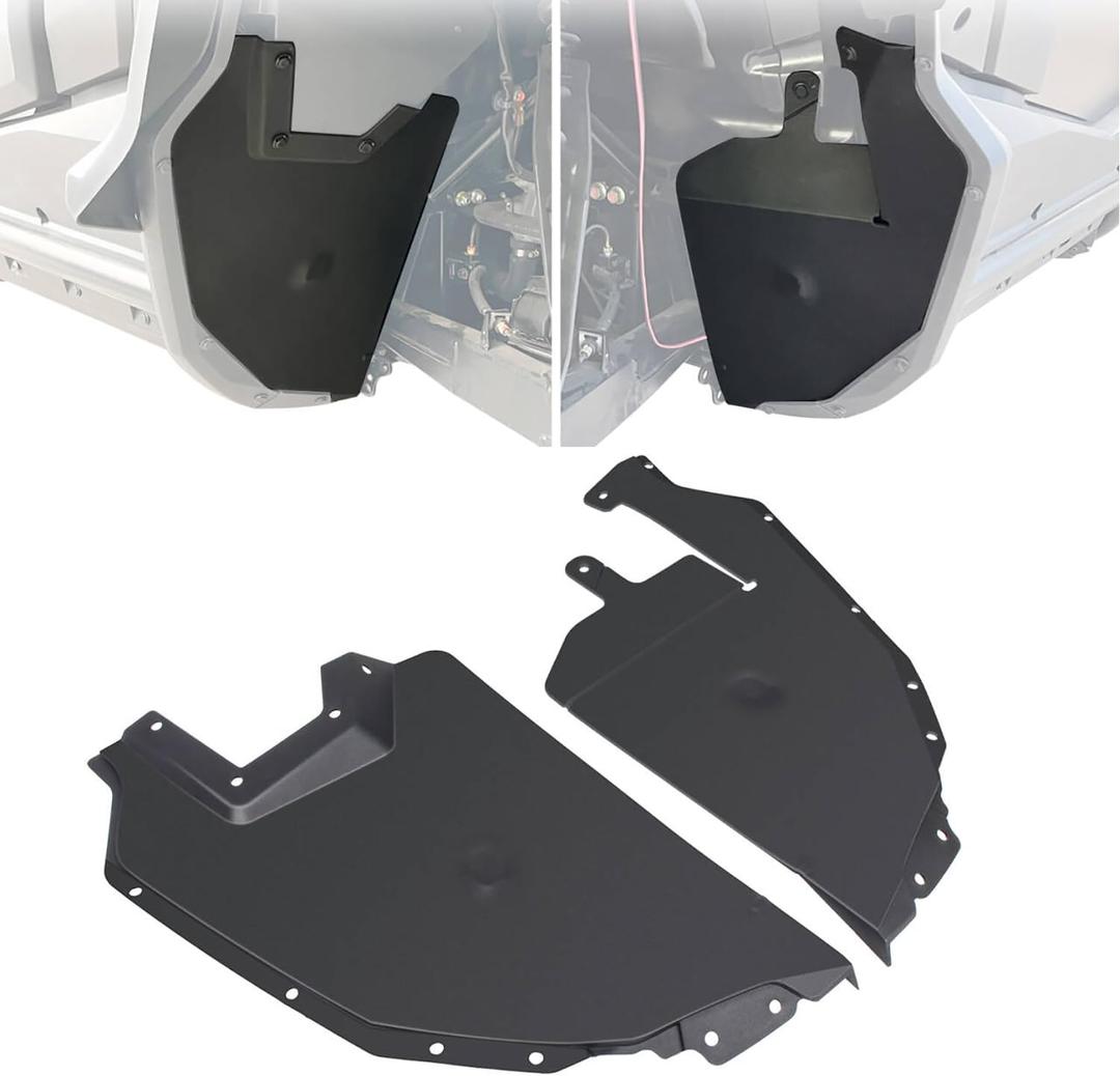 Rear Mud Guards Mud Flaps Compatible with 2019-2025 Honda Talon 1000X 1000R 1000X-4 Accessories Rear Protection Panels Extension (2PCS)