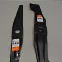 HRR2169VKA Blades for Honda HRR216 HRR2169VYA HRR216VKA HRR216k10VKAA HRR216k9VKAA HRN216 HRX217 21" Walk-Behind Mower with GCV160 Engines Replace for 72511-VL0-S00 72531-VH7-000(Mulching)