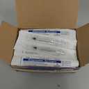 50 Pcs 1ml Syringes with Caps Oral Dispenser Individually Sterile Warpped for Medicine Dropper, Colostrum Collect Feeding Pets, Liquid