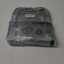 12x6x12 Clear Backpack Stadium Approved with Reinforced Straps,Mini Small Clear Bag for Stadium Events,Festival,Concerts,Sporting Events,Game-Gray