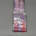 20 Pcs Glow in The Dark Colored Hair Extensions 20 Inch Straight Color Clip Rainbow Halloween Party Hairpiece for Women, 10 Color(Dark Purple, Blue, Pink, Watermelon Red, Light Purple)