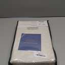 100% Blackout Shield Linen Blackout Curtains for Bedroom 84 Inches Long, Back Tab/Rod Pocket Living Room Drapes, Thermal Insulated Blackout Curtains 2 Panels Set, 50" W x 84" L, Cream