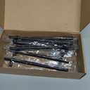 Home Expert 15 Pack Cabinet Handles 3 Inch Black Cabinet Pulls Matte Black Kitchen Cabinet Handles Drawer Pulls with Square Base Kitchen Cabinet Hardware 5 Inch Overall Length