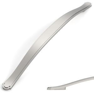 Amerdeco 10 Pack Brushed Satin Nickel Cabinet Pulls 7.5 Inch(192mm) Hole Center Drawer Pulls Cabinet Hardware Kitchen Cabinet Handles for Bathroom ZH0068