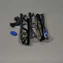 Gaoye 6.0 Professional Reading Glasses for All Day - Computer Readers with Blue Light Protection - Value Pack (B1-5 Pack Light Black)